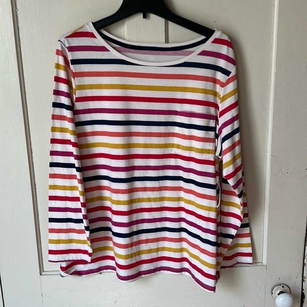 St Johns Bay 0x striped shirt